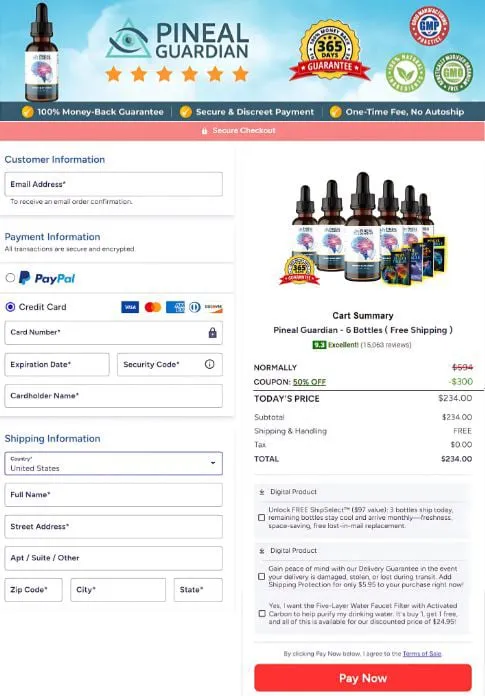 The Pineal Guardian supplement supporting spiritual clarity and mental balance